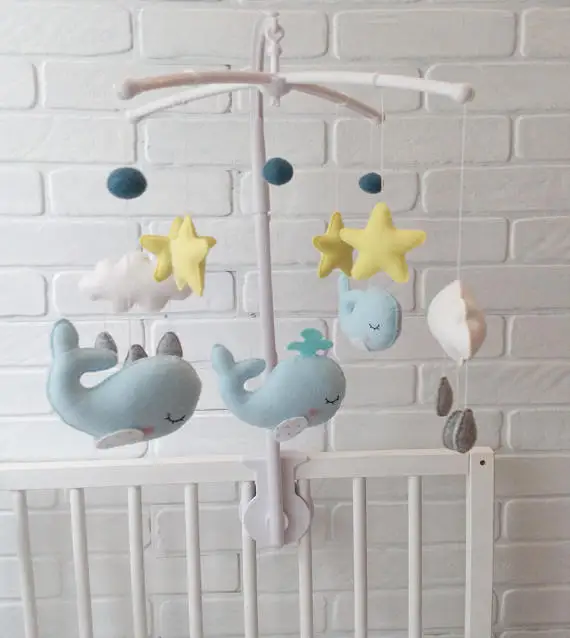 Симпатичная подвесная детская Войлочная игрушка для кровати