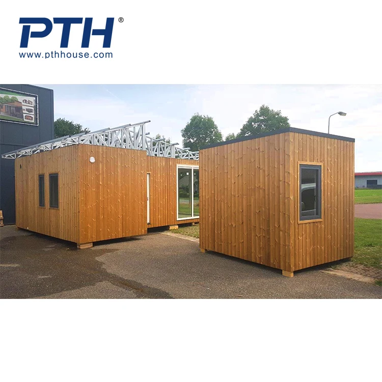 PTH Modular Prefab Villa House Luxury Detachable Anchored Tiny Homes Prefabricated Houses