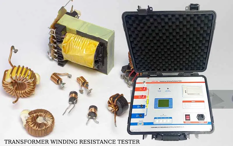 Iec 60076 20a Transformer Winding Resistance Tester Dc Mirco Ohmmeter ...