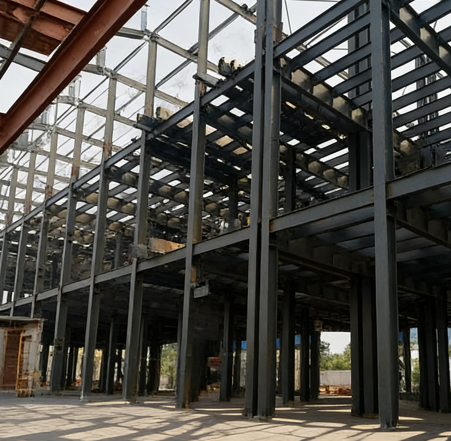Steel Structure Metal Shed Steel Building Prefabricated Steel Structure Construction House