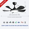 Black 48-inch 5-blade
