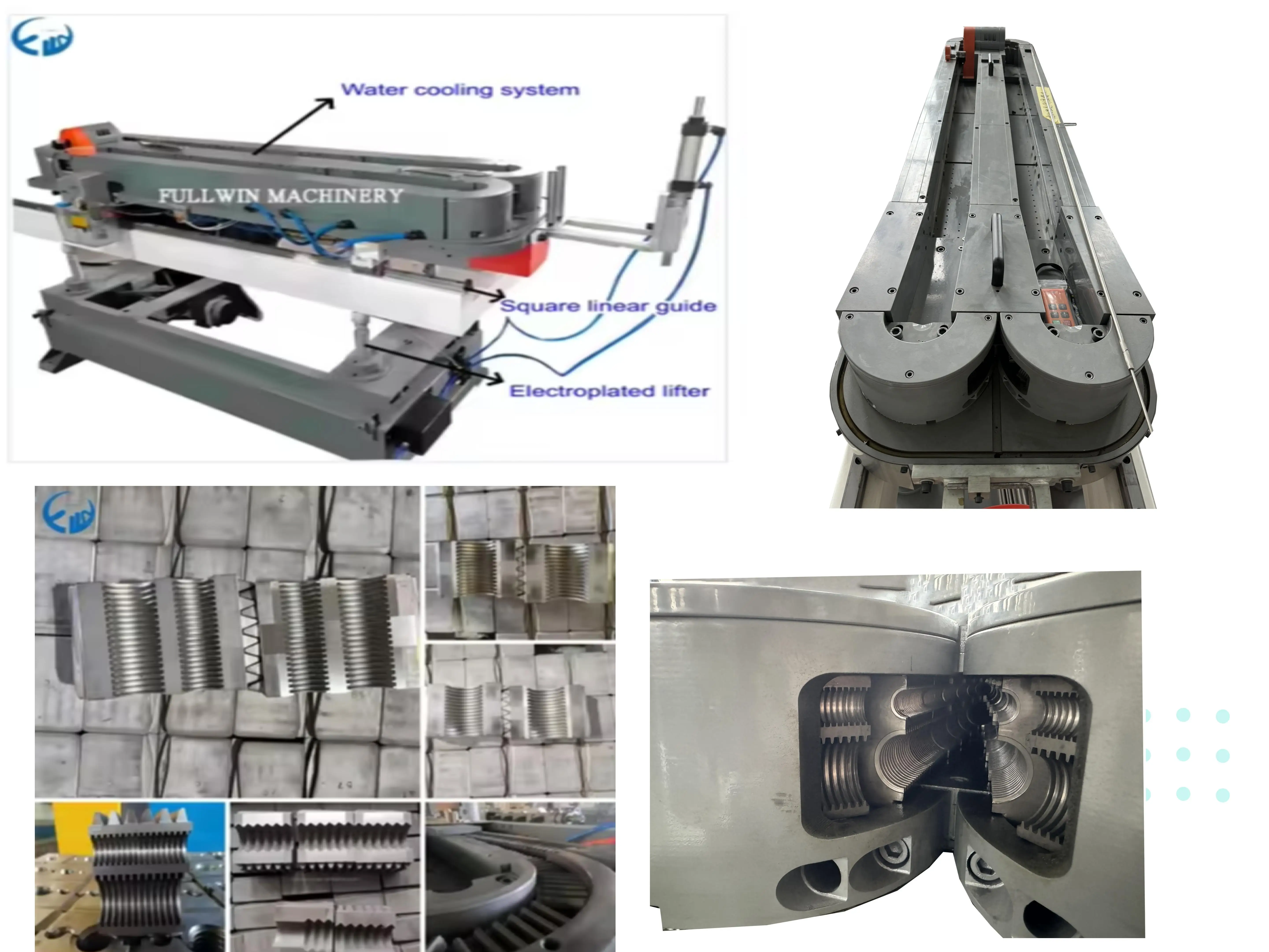High Speed PVC PE PP Single Wall Corrugated Flexible Pipe Hose Shisha Water Smoking Hose Pipemaking extruder