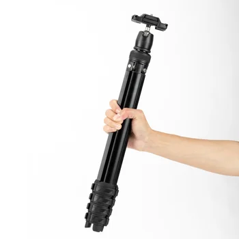 Compact Tripod Stand Portable Tripod With 360 Rotation Ball Head DIGI-500+MH-8 Universal Camera Phone Lightweight Stand detail image