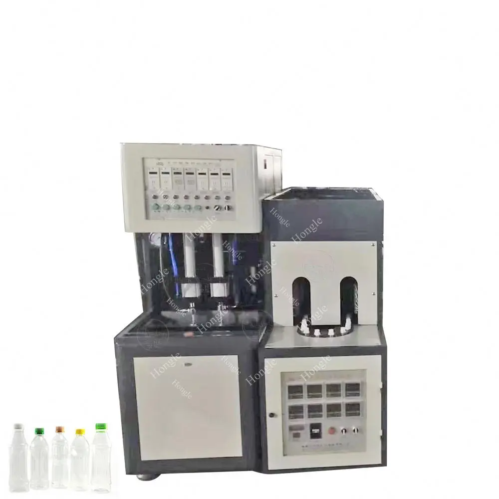 Populaire Verkoop Automatische Glas Maken Molding Plastic Fles Pet Olieflessen Blowing Machine