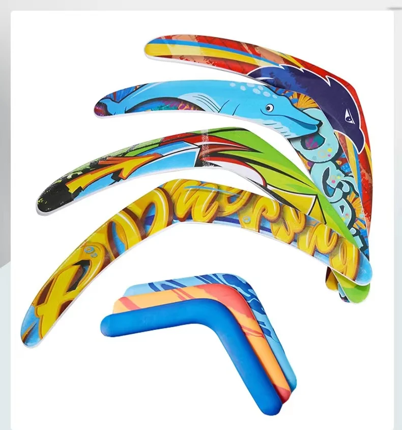 Прямая поставка с завода ST3 новые детские мягкие V-образные игрушки из вспененного этилвинилацетата Boomerang для спорта на открытом воздухе детей и