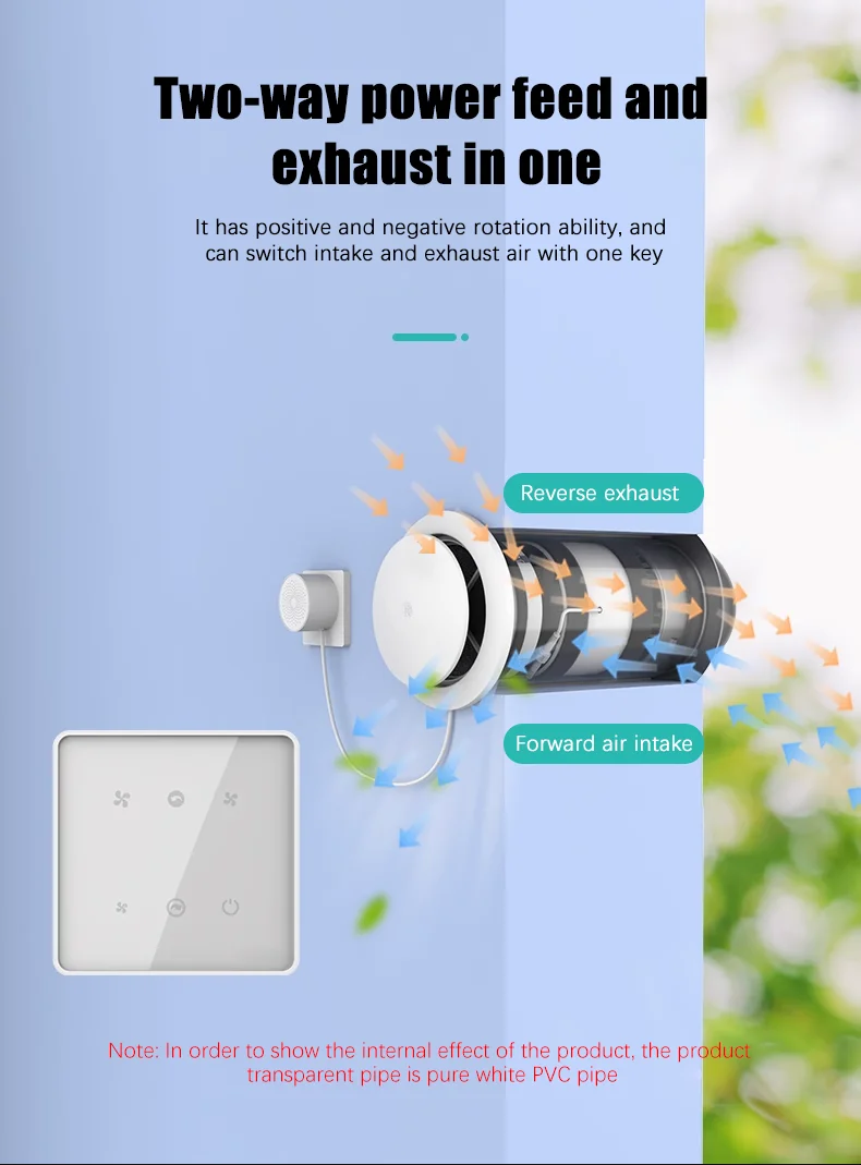 Control Ventilation Duct Fan, 12V DC, No - detail 14