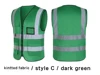 Estilo C verde oscuro