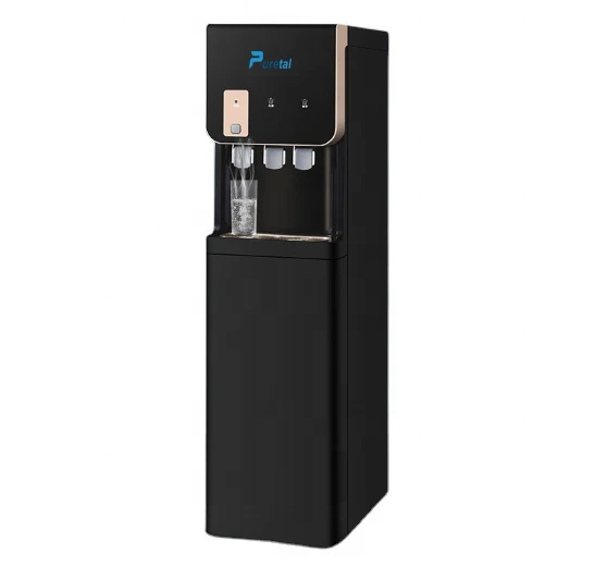 Factory Price Stand Direct Pipping Cold and Hot POU Reverse Osmosis or Uf Filter Water Purifier Dispenser with R134A Compressor