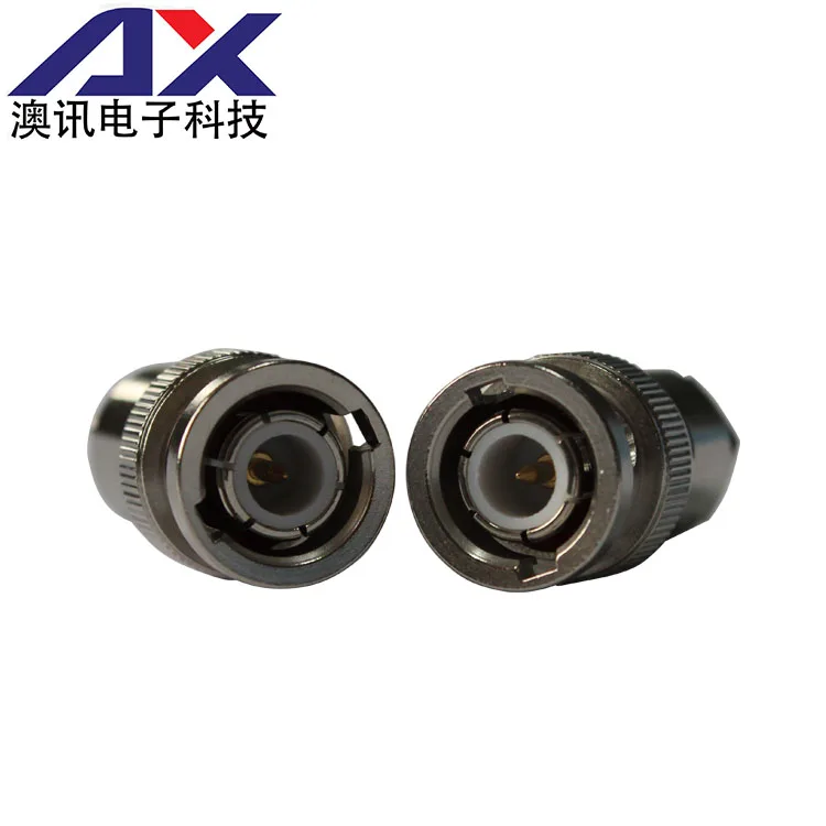 product bnc j3 manufacturer supply 50ohm five piece set assembly type bnc male coaxial connector for rg58 cable-0