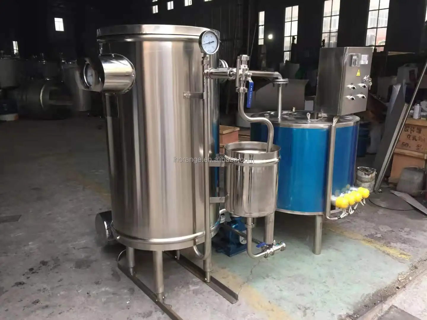 Professional Uht Milk Pasteurization Machine Continuous Sterilizer Milk ...