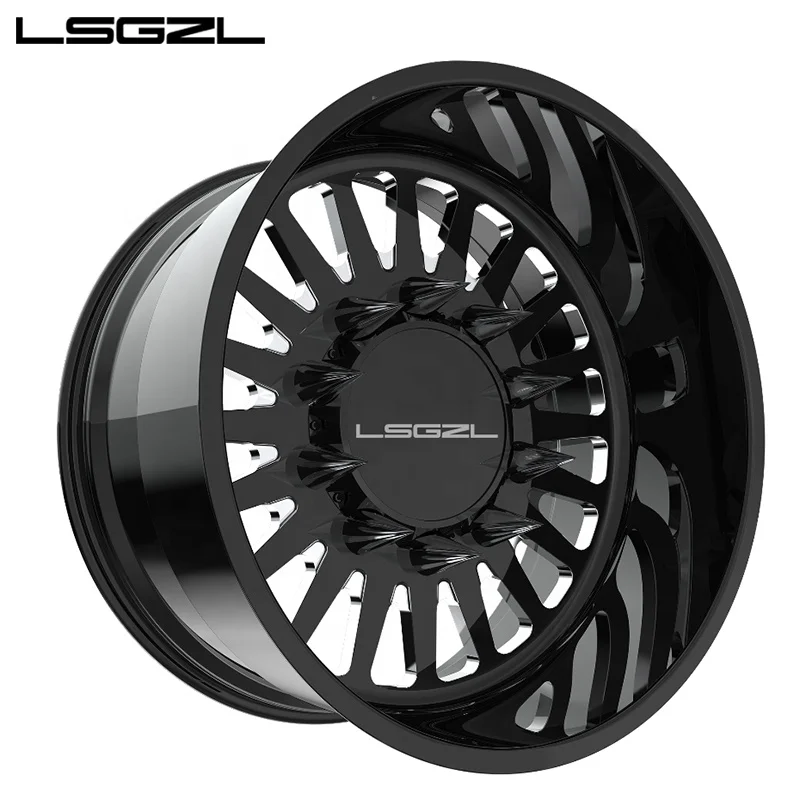 Forged Dually Deep Dish Lip Custom Alloy Rims 22 24 26 28 30INCH 8x170 8x165.1 10x225 For C10 F150