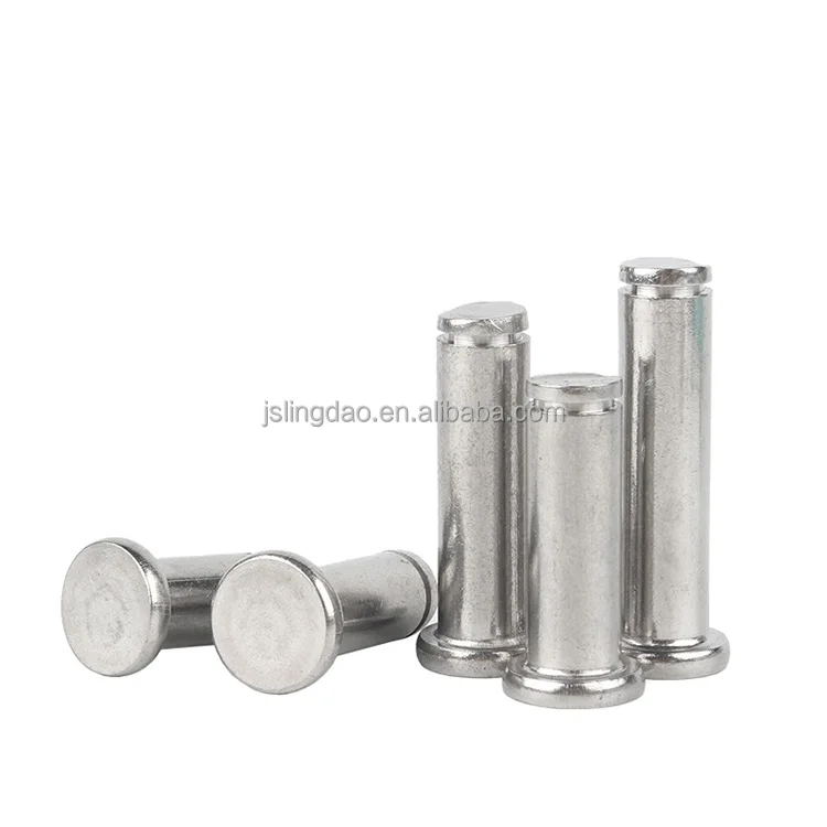 304 316 Stainless Steel Slotted Shaft 4mm/6mm Positioning Clevis Pins