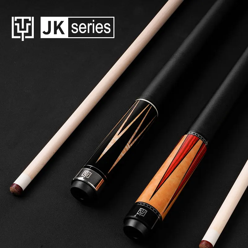 TYブランド JKシリーズ ビリヤードプールキュースティック 2ピース