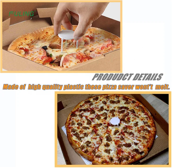 Support à Pizza En Plastique, Lot De 100 TréPieds ÉConomiseurs Pour