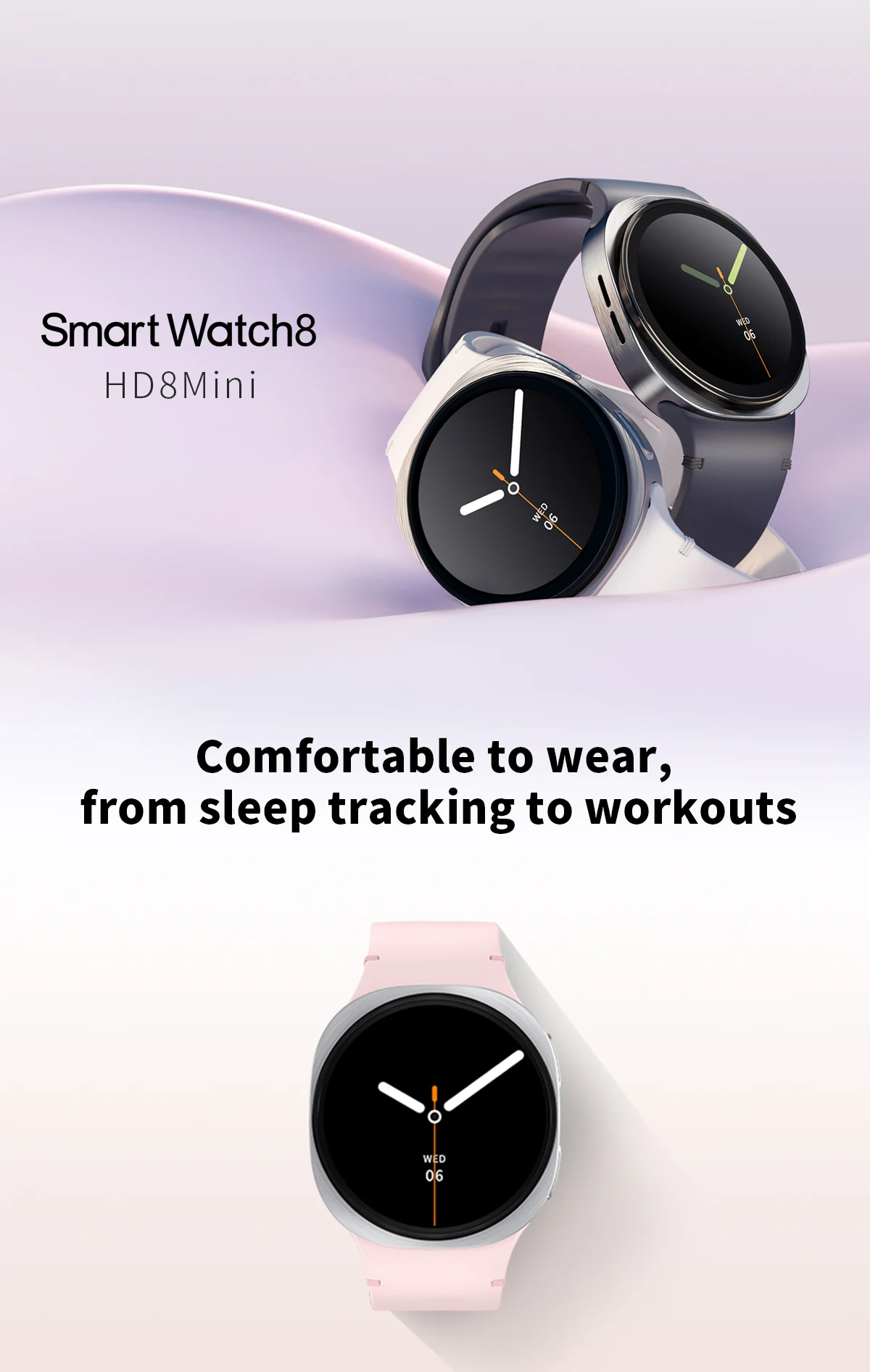 Welcome OEM Order, Factory Whole Selling 2025 Hd8 Mini Relojes Smart Watch 1.29inch Screen Bt Call Wireless Charging Heart Rate Blood Oxygen Smartwatch For Men Ladies - Buy Hd8 Mini Smart Watch smartwatch For Women Men relojes Smartwatch