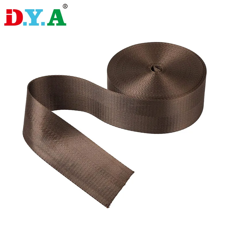Factory Custom Color Size 47mm Nylon Polyester Car Seat Belt Webbing