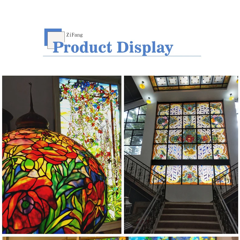 zf最低价格蒂芙尼风格彩色玻璃台灯 (旧) 蒂芙尼玻璃台灯艺术蒂芙尼