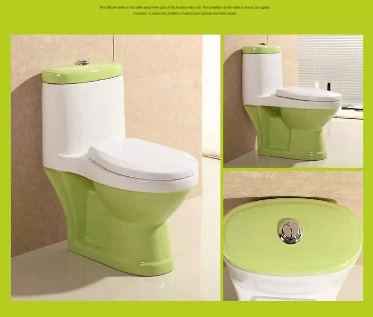 Pate Sanitary Ware Nursery School Wc Child Care Center Water Closet  Kindergarten Green Children Toilet