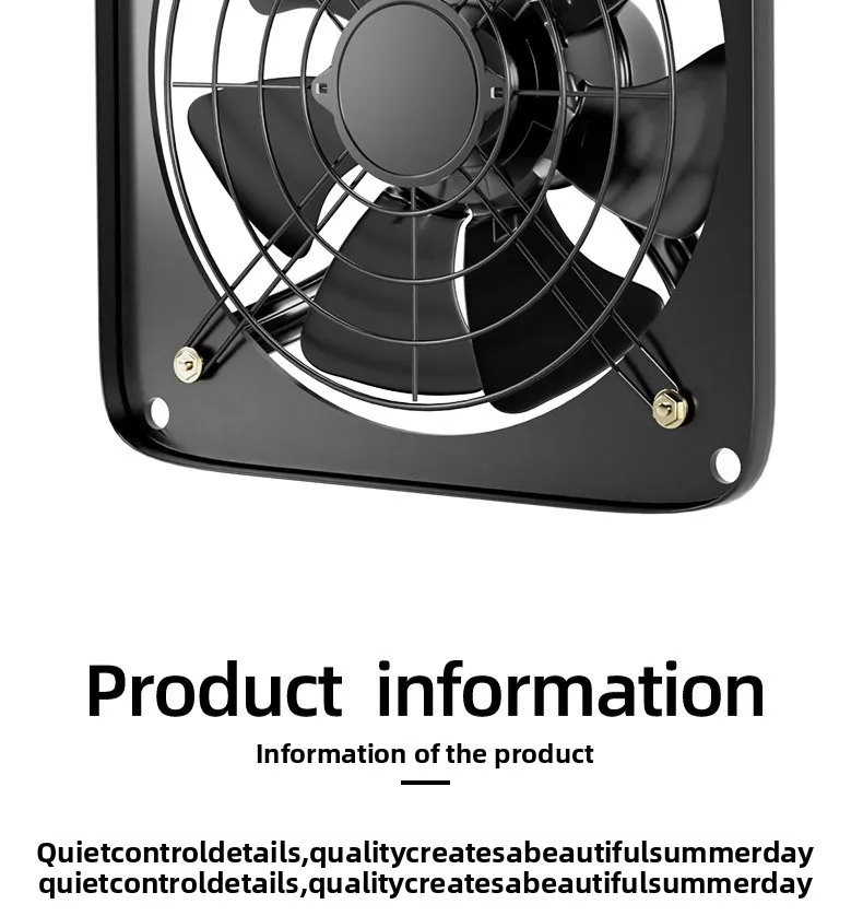 Axial Exhaust Fan, 3-Speed, 220V - detail 6