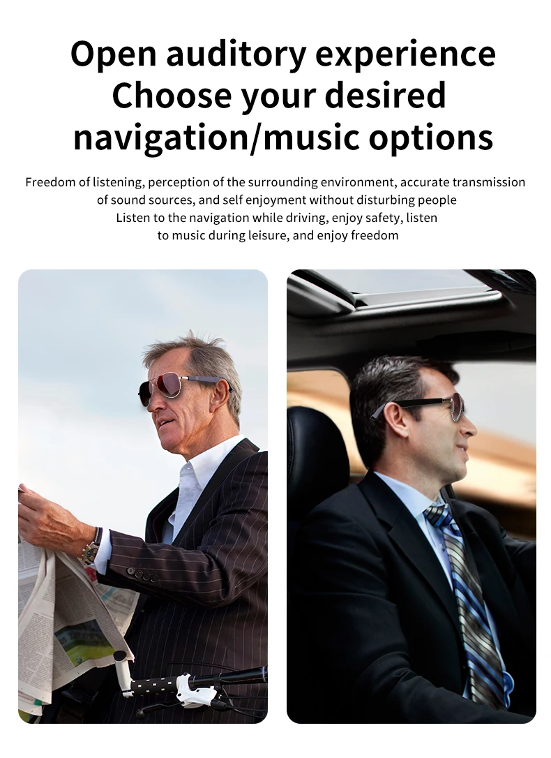 Chinese factory supplier supply Mz01 2025 Men's Smart Glasses With Voice Call Uv Protection For Outdoor Sports Wearable Headset For Men And Women - Buy Smart Glasses fashion Sunglasses smart Audio Music Glasses Mz01