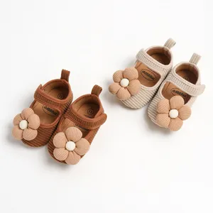 2026 New Arrival Baby Girl Shoes High Quality Anti-Slip Floral Design Breathable and Fashion Trend for Summer Spring Autumn