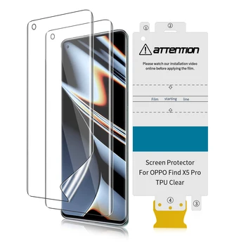 3D Soft Nano Liquid Hydrogel Film Phone Screen Protector Wholesale For OPPO Find X5 TPU Clear Hydrogel Film
