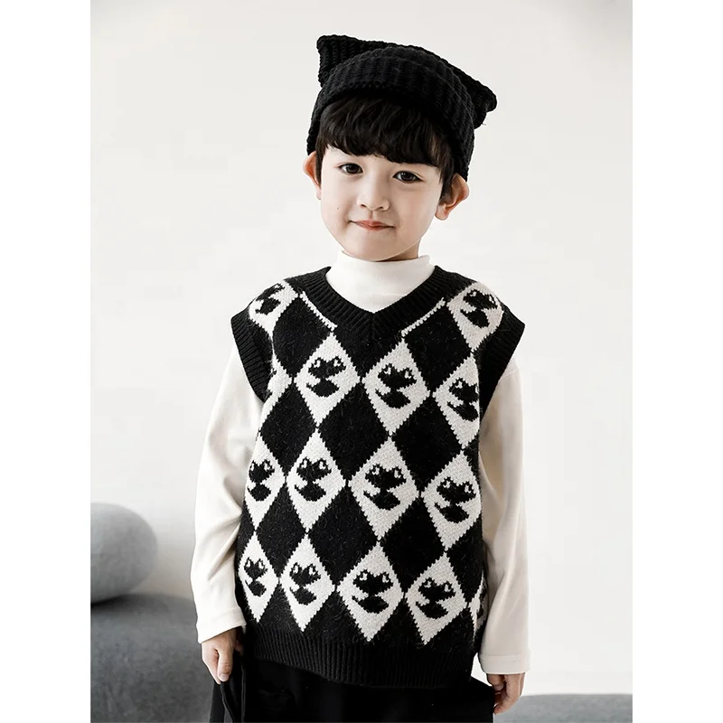 N2856/Toddler Boys Vests Sleeveless Cotton Vest Jacket Girls