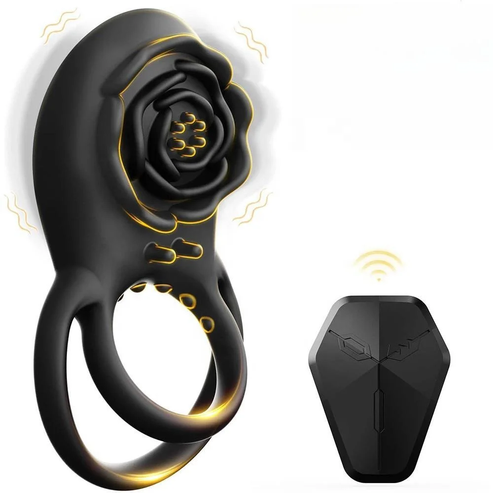 New Arrival Vibrating Cock Rings for Men Wireless Remote Control Vibrating Cock Ring Powerful Vibrating Cock Ring