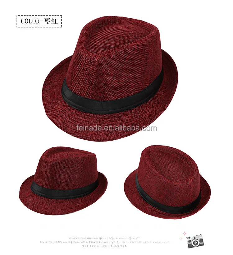 Red Fedora Summer Extra Wide Brim Straw Hat Oversize Buy Summer Straw