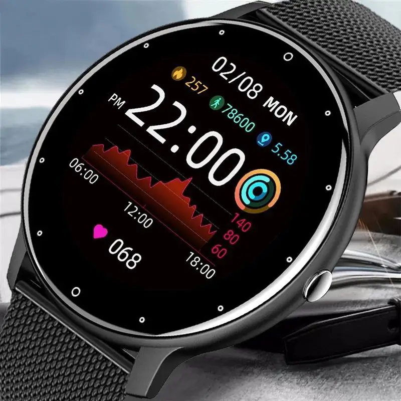 Smart Watch ZL02D Heart Rate Blood Pressure Sleep Monitoring Smart Bracelet Waterproof S aperçu 2