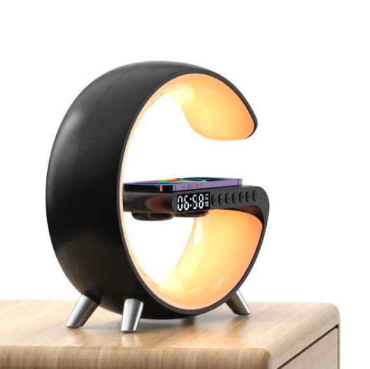 Tw N69 2023 Smart Home Gadgets APP Control RGB Light Wireless Charger with  Alarm Clock Bluetooth Speaker Wake up Lightr Bedside - China Bluetooth  Speaker and Bluetooth Speaker Bluesky Enterprises Co price