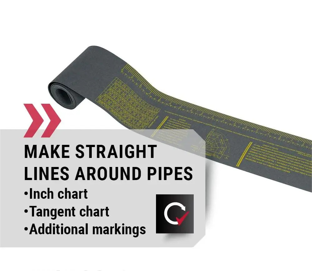 LongTai Flexible Plastic Industrial Pipe Measuring Ruler Durable High ...