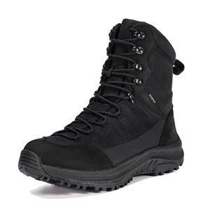 Hanagal Factory OEM ODM Custom desert leather combat strike boots upper high quality for men and women