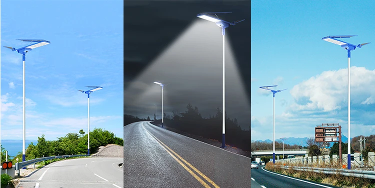 Wholesale Expressway Road Street Lamp Energy Saving All In One Integrated 30W Led Solar Street Light
