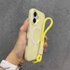Jelly two-in-one[Light yellow+Yellow carrying strap]