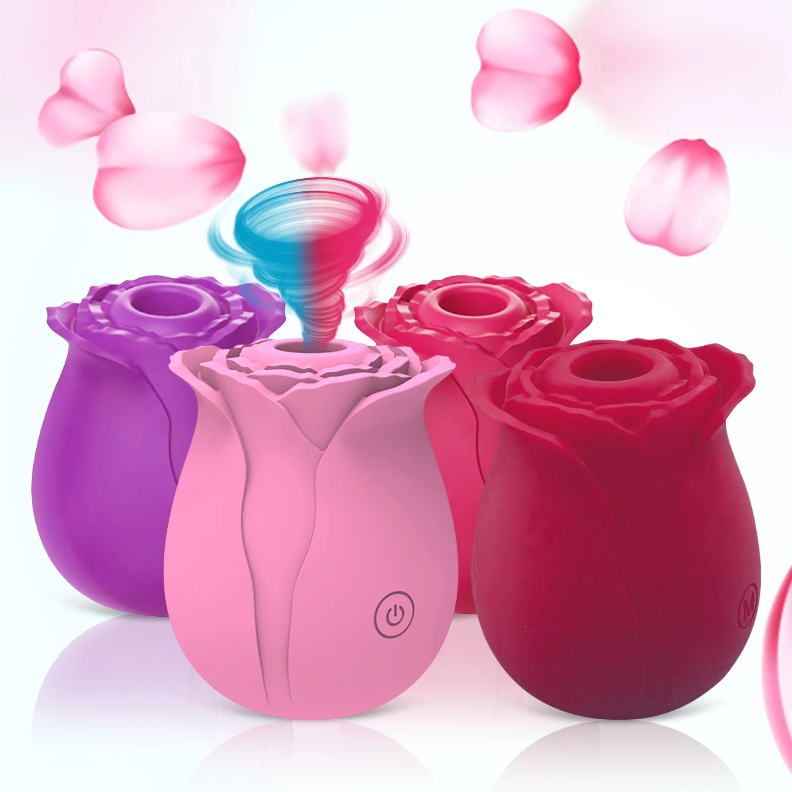 New Amazon Hot Sale Waterproof Silicone Clit Sucking Vibrator Sex Toy Women Nipple Stimulator