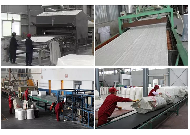 Thermal insulation aluminium silicate wool 1260  High Temperature Ceramic Fiber Blanket