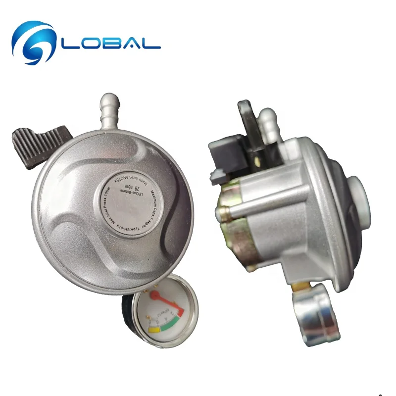 
High Quality Africa Lpg Gas Cylinder Regulator with gauge 