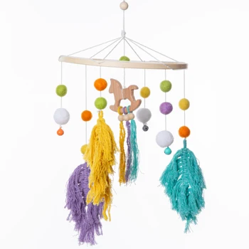 Handicrafts Romantic Norse Fringes Baby Hanging Toy Bed Bell