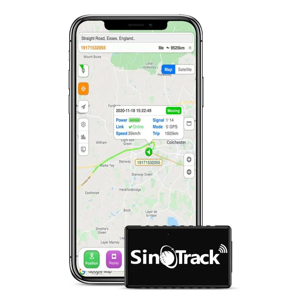 Remotely Control SinoTrack ST-903 Device Coin Size Pet Tracker GPS