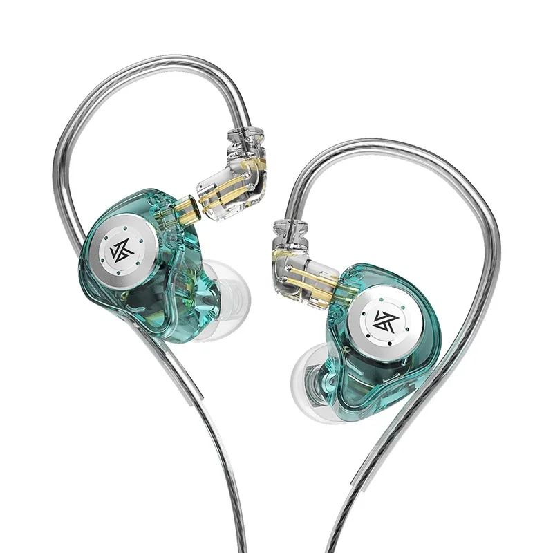 Dual Dynamic Driver In-ear Headphones Noise Cancelling Monitor Earphones 3.5mm 