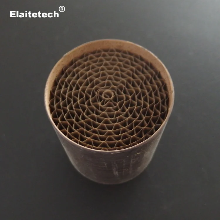 Metallic Substrate Three Way Catalysts for Small Gasoline Engine