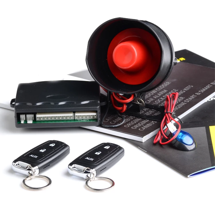 Factory Universal Remote Control One Way Car Alarm System Ultrasonic