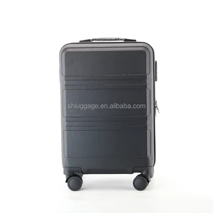 Fashion Modern Spinner Light Weight ABS Material Portable Travel Suitcase with Lock Customizable Luggage