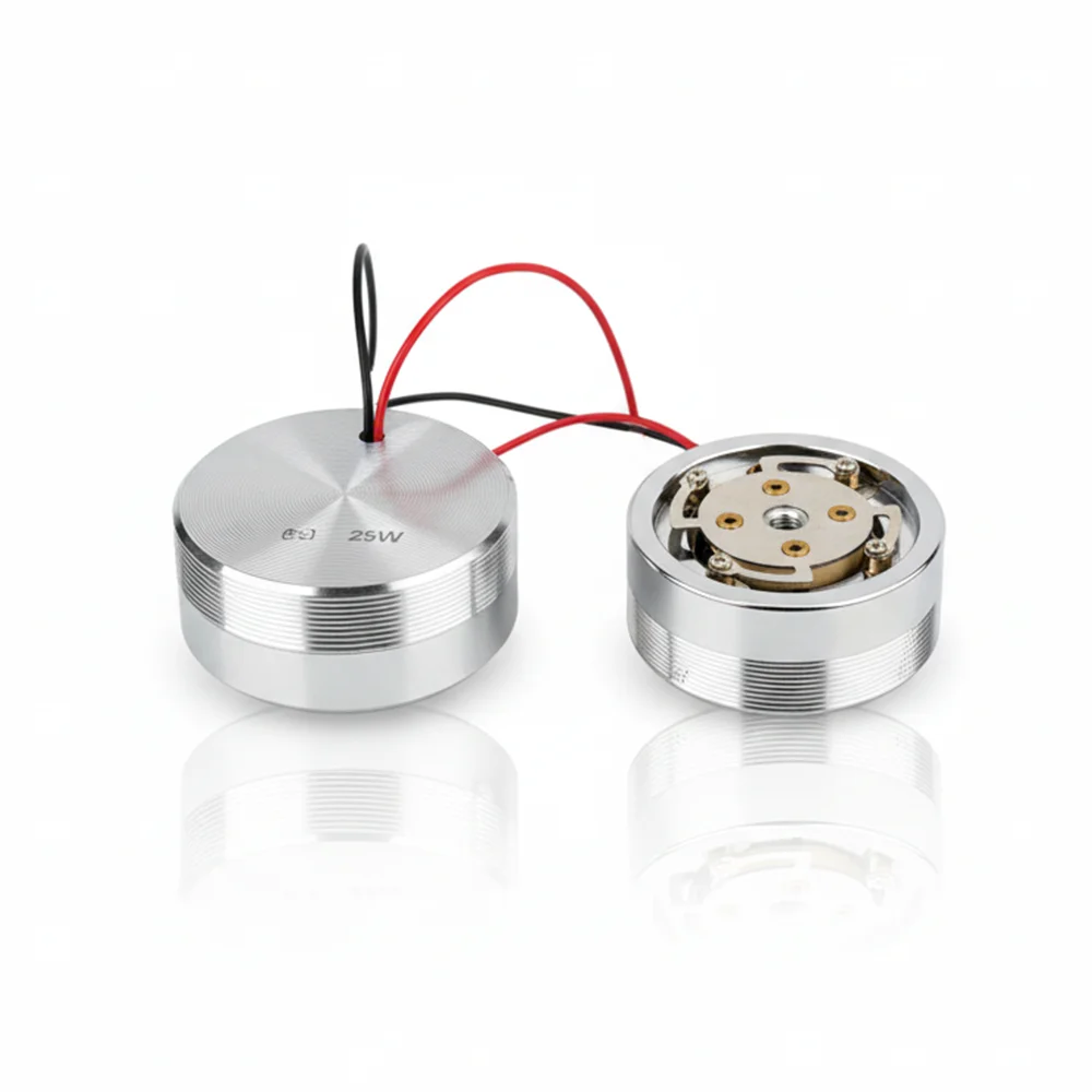 25W Audio Lautsprecher 50MM 2 Zoll Full Range Lautsprecher Resonanz Sound  Erreger Super Bass Lautsprecher Neodym Vibration Lautsprecher