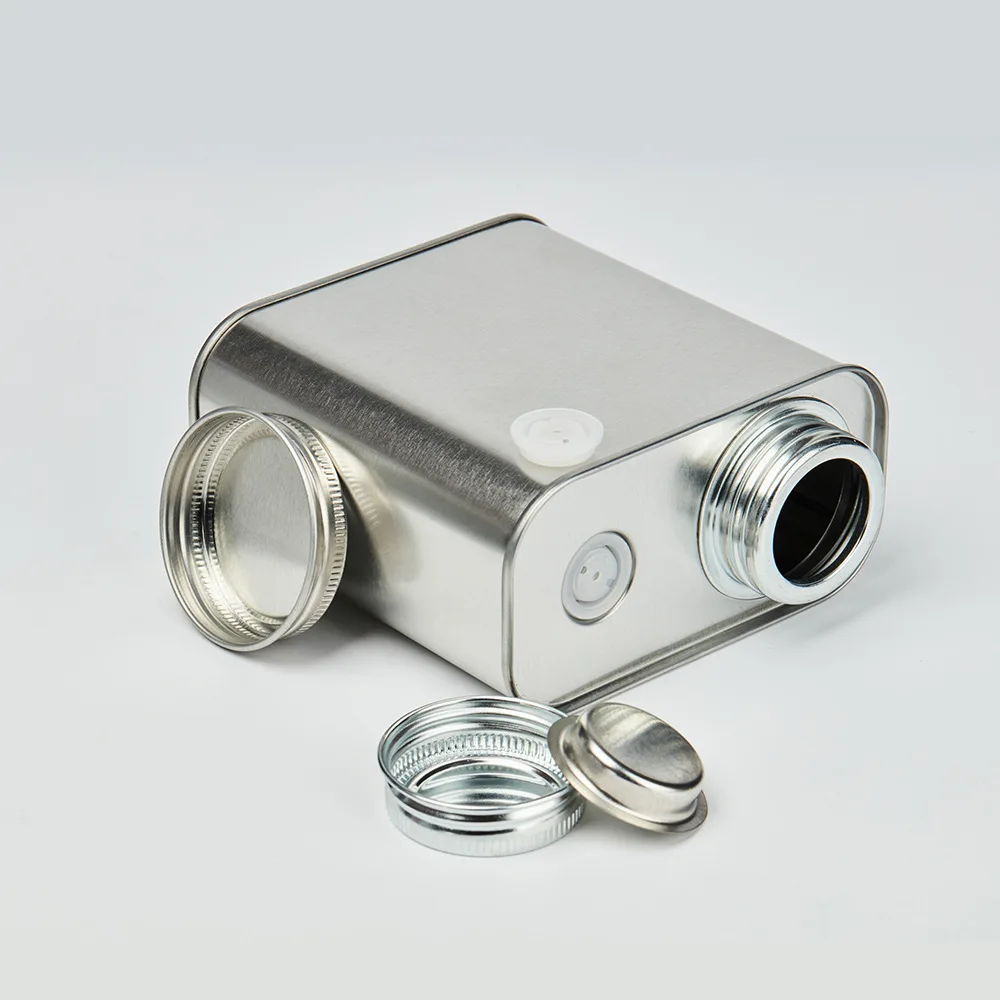 Customize 200g Coffee Bean Tin Cans Special Metal Cans With Oneway