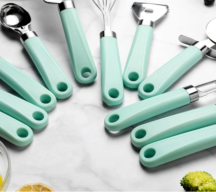 9pcs Stainless Steel Kitchen Accessories Tools Set Gadgets Paring