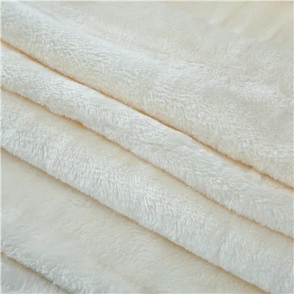 Супермягкое фланелевое одеяло из 100% полиэстера, однотонное одеяло