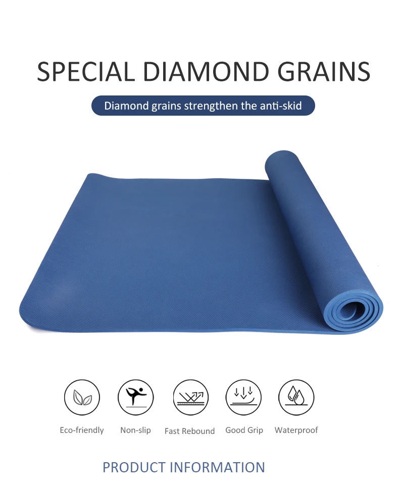 Custom Exercise 20mm Home Gym Protect Floor Mat Price