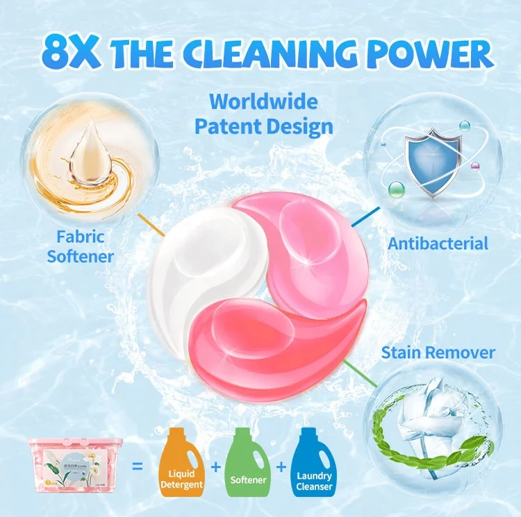Sexy Lady Feminine Scent Clothes Detergent Washing Gel Balls Sexy Lady Feminine Scent Clothes Detergent Washing Gel Balls
